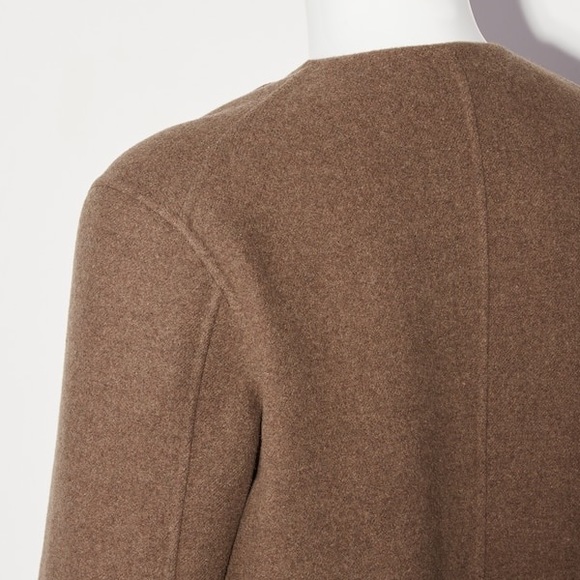 Uniqlo x Jil sander double face collarless jacket - Picture 7 of 8